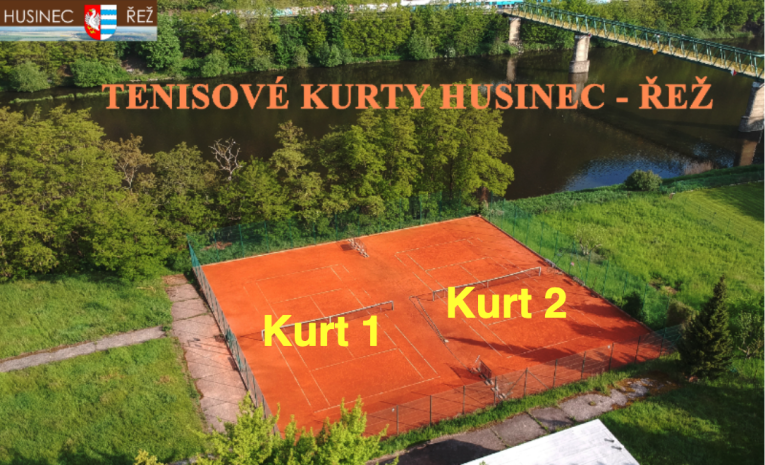 Teniskové kurty v Řeži